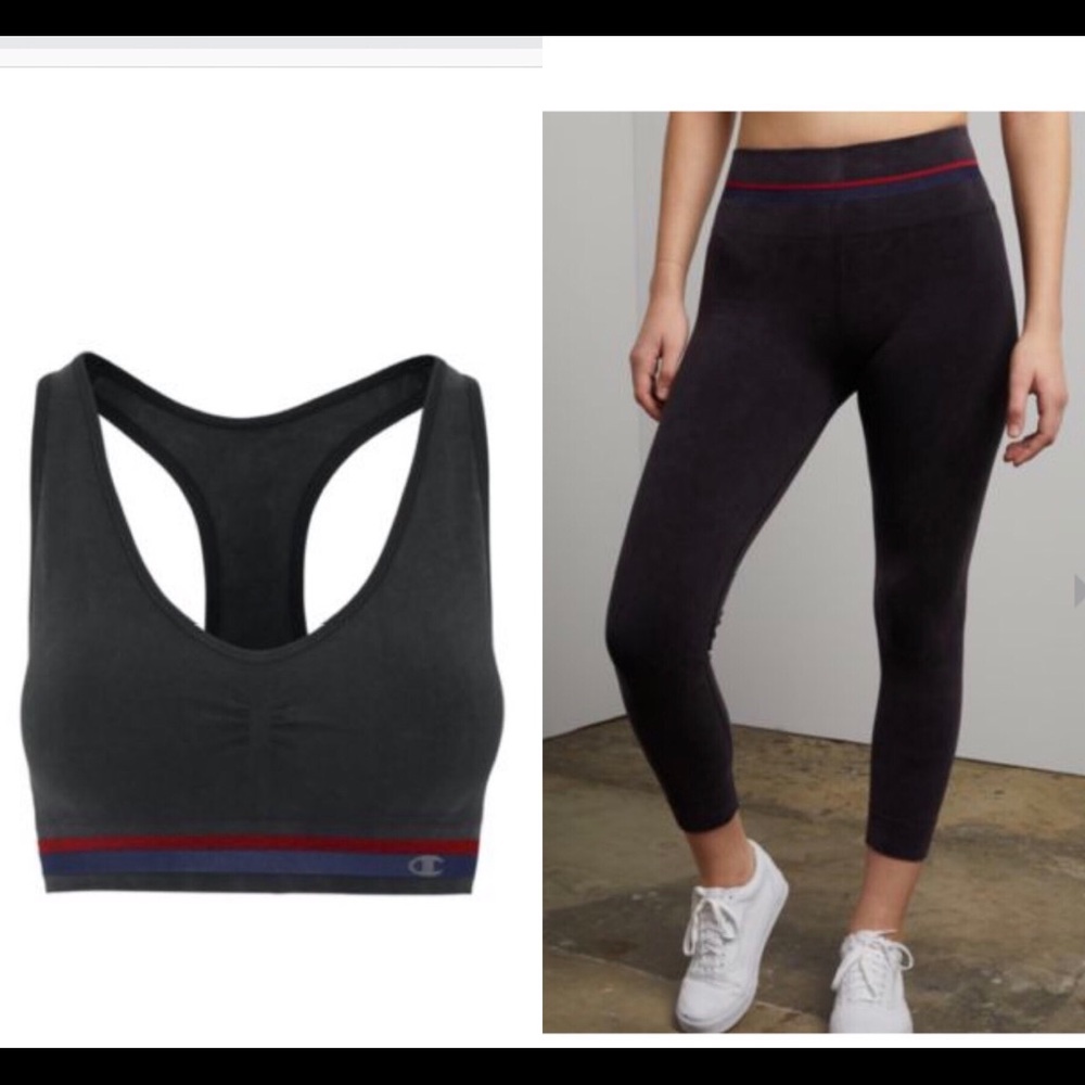 Champion the vintage dyed sports bra and leggings